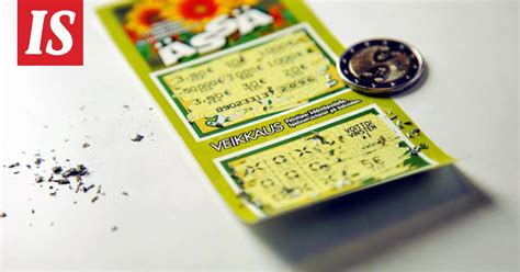 Veikkauksen raaputusarvoissa otetaan käyttöön .